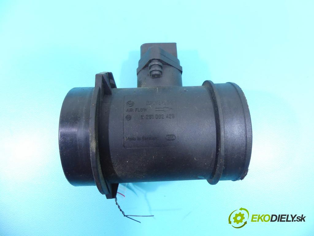 Audi A6 C5 1997-2004 2.5 tdi 150 HP manual 110 kW 2496 cm3 5- průtokoměr: 0281002429 (Váhy vzduchu)