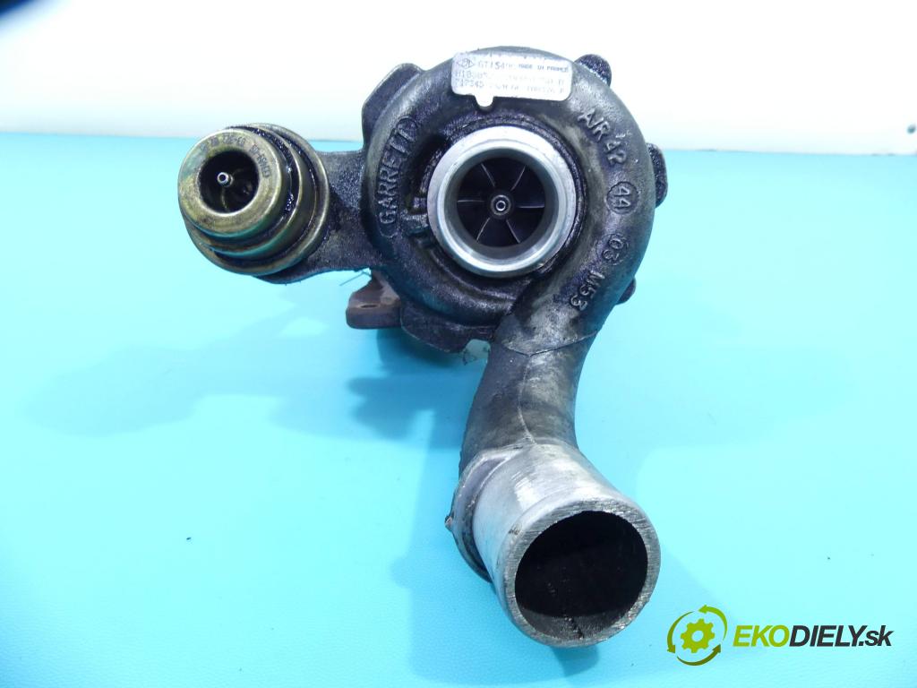 Mitsubishi Space star 1.9 dci 102 hp manual 75 kW 1870 cm3 5- Turbodmychadlo 717345-2 (Turbodúchadla (kompletní))