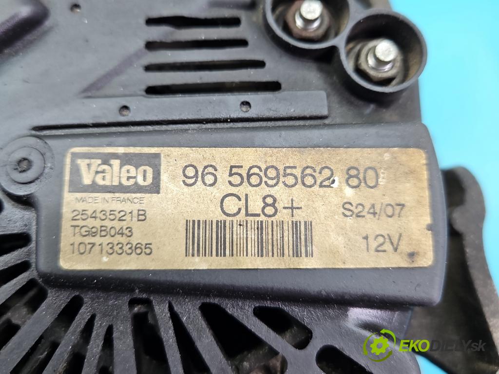 Citroen C4 I 2004-2011 1.6 16V 109 hp manual 80 kW 1587 cm3 5- Alternator 9656956280 (Alternátory)