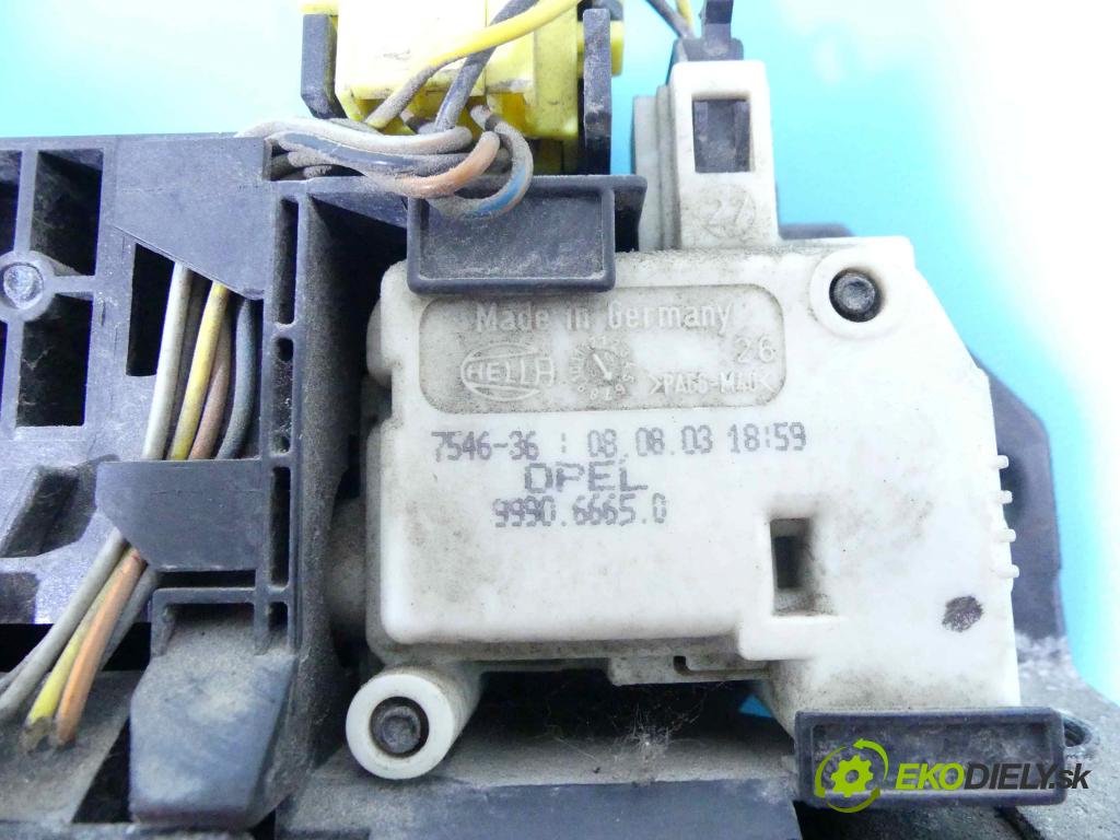 Opel Vectra C 2002-2008 1.8 16V 122 hp manual 90 kW 1796 cm3 4- zámek kufrových dveří zadní 999066650