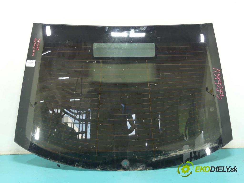 Skoda Octavia III 2013- 1.5 TSI 150 hp manual 110 kW 1498 cm3 5- sklo zadní  (Okna zadní)