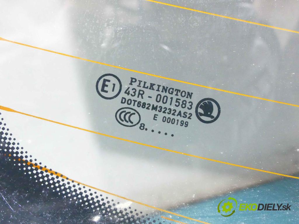 Skoda Octavia III 2013- 1.5 TSI 150 hp manual 110 kW 1498 cm3 5- sklo zadní  (Okna zadní)