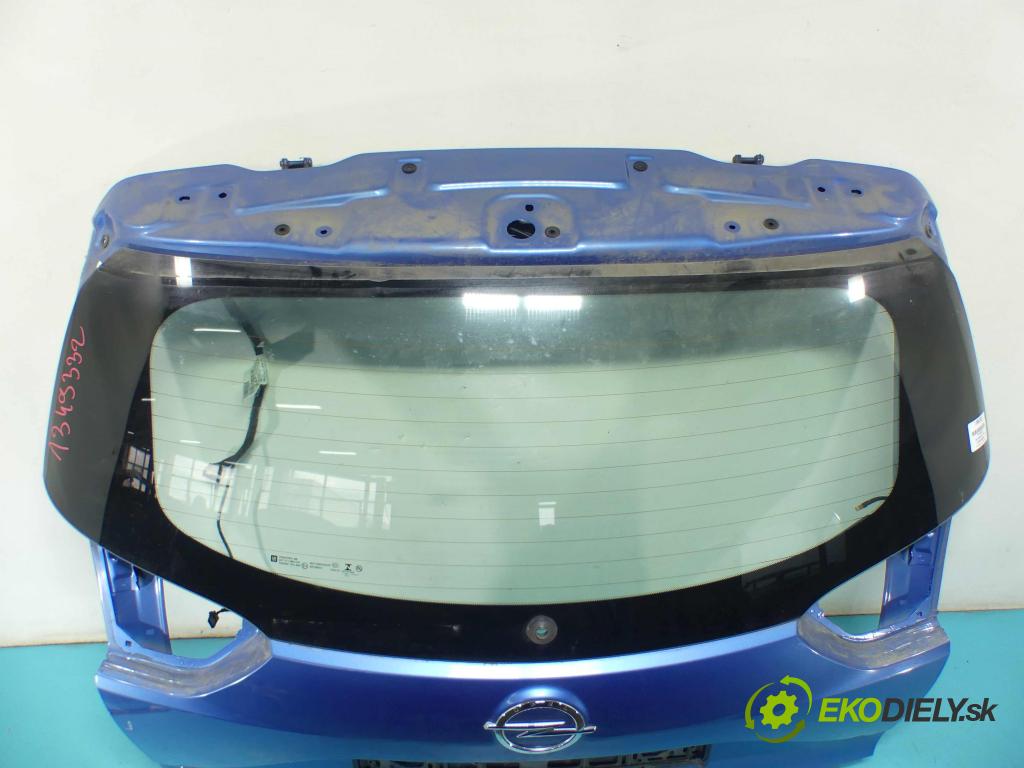 Opel Crossland 2017-2024 1.2 12V 83 hp manual 61 kW 1199 cm3 5- zadní kufrové dveře  (Zadní kapoty)