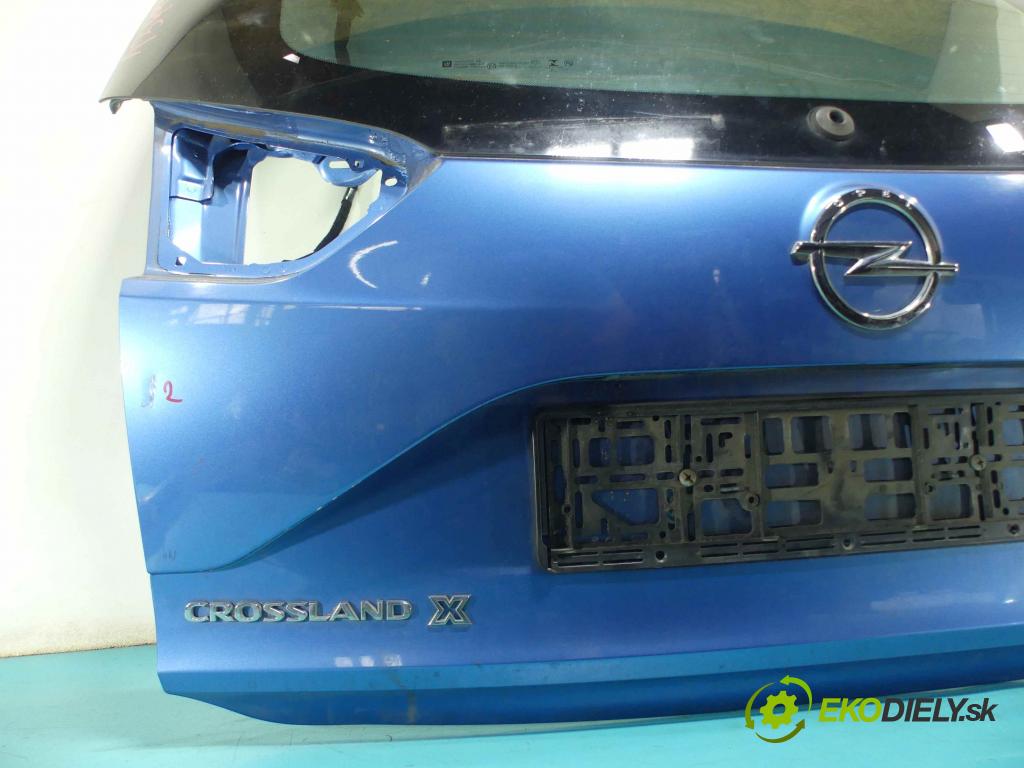Opel Crossland 2017-2024 1.2 12V 83 hp manual 61 kW 1199 cm3 5- zadní kufrové dveře  (Zadní kapoty)