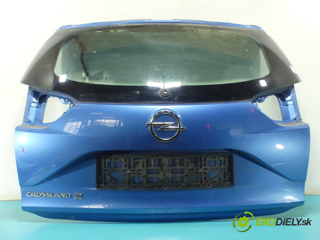 Opel Crossland 2017-2024 1.2 12V 83 hp manual 61 kW 1199 cm3 5- zadní kufrové dveře  (Zadní kapoty)