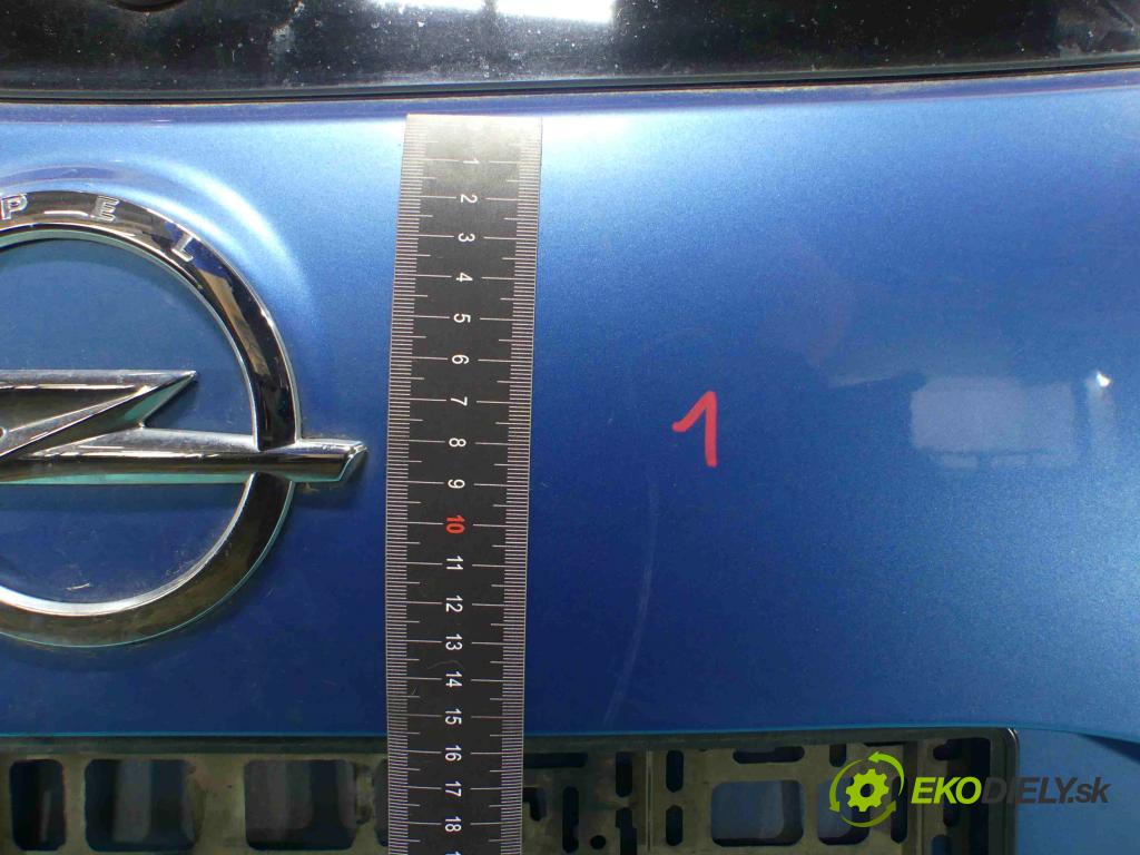 Opel Crossland 2017-2024 1.2 12V 83 hp manual 61 kW 1199 cm3 5- zadní kufrové dveře  (Zadní kapoty)