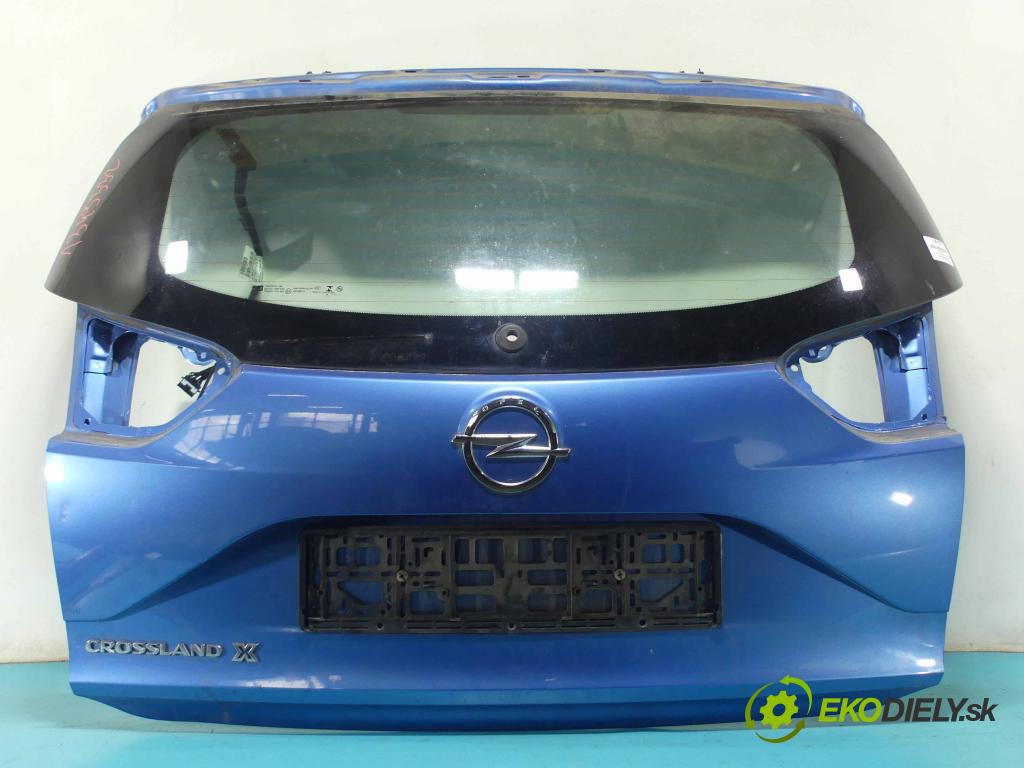 Opel Crossland 2017-2024 1.2 12V 83 hp manual 61 kW 1199 cm3 5- zadní kufrové dveře  (Zadní kapoty)