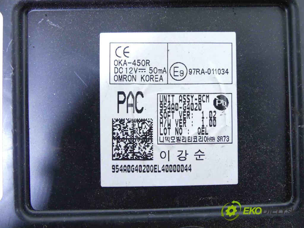 Hyundai I30 III 2016- 1.5 DPI 16V 110 HP manual 80,9 kW 1498 cm3 5- modul riadiaca jednotka 954A0-G4020 (Ostatné)