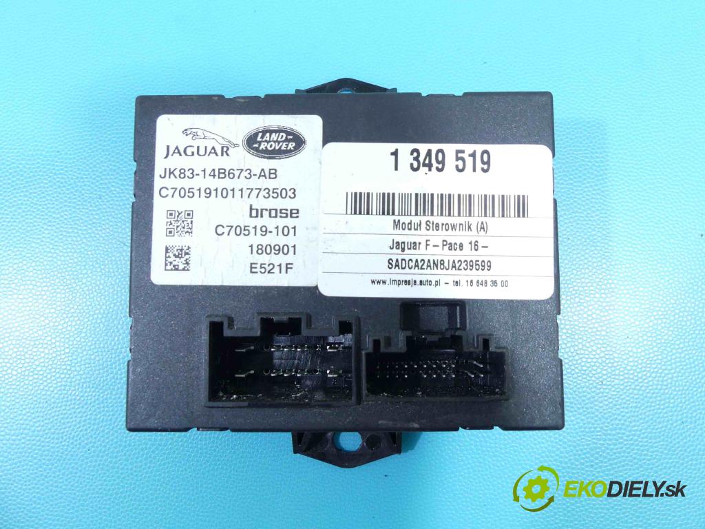 Jaguar F-Pace 16- 2.0d 179KM automatic 132 kW 1999 cm3 5- modul riadiaca jednotka JK83-14B673-AB (Ostatné)