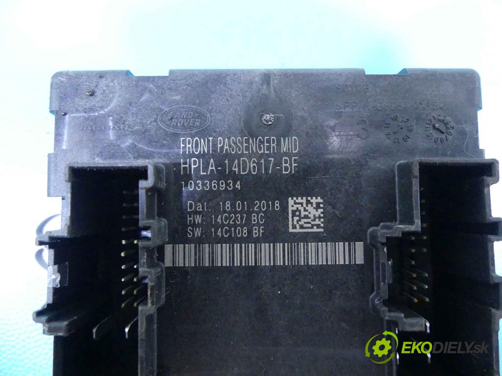 Jaguar F-Pace 16- 2.0d 179KM automatic 132 kW 1999 cm3 5- modul riadiaca jednotka HPLA-14D617-BF (Ostatné)