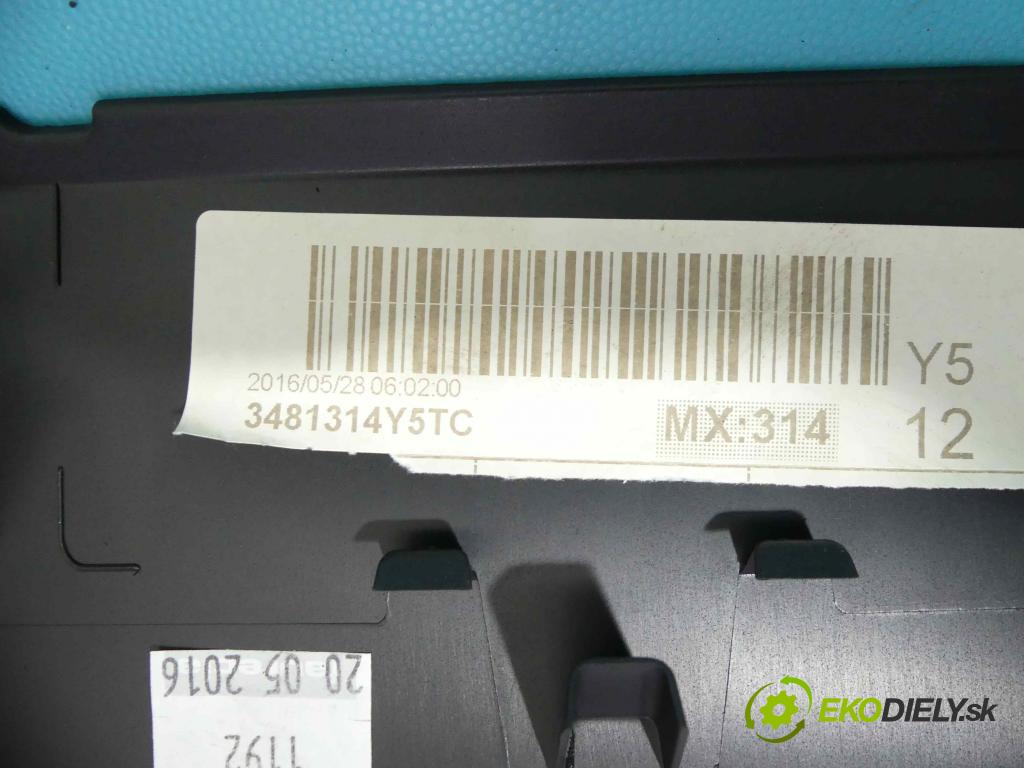 Volvo V40 II 2012-2019 2.0 D2 120 hp manual 88 kW 1969 cm3 5- loketní opěrka 08632777 (Loketní opěrky)