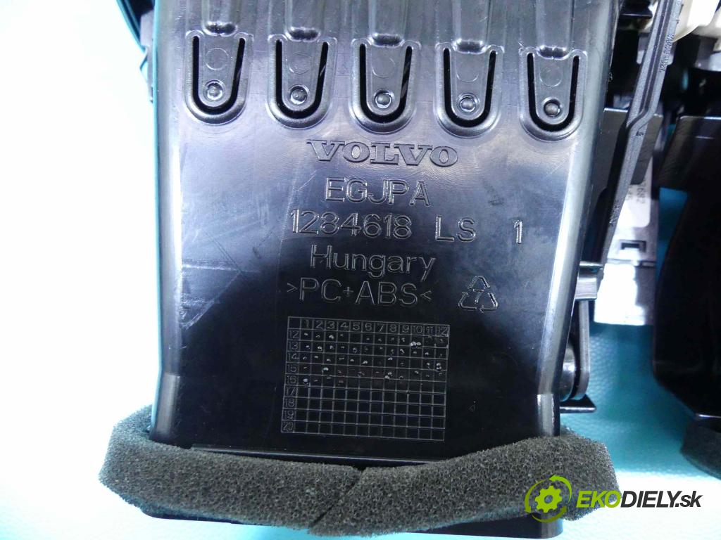 Volvo V40 II 2012-2019 2.0 D2 120 HP manual 88 kW 1969 cm3 5- Mřížka: kúrenia stredová 1284618LS (Mriežky kúrenia (fukáre))
