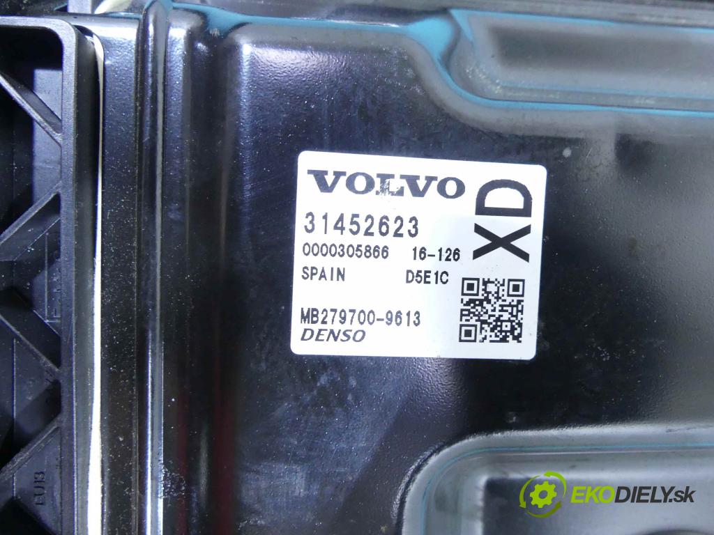 Volvo V40 II 2012-2019 2.0 D2 120 hp manual 88 kW 1969 cm3 5- řídící jednotka motoru 31452623
