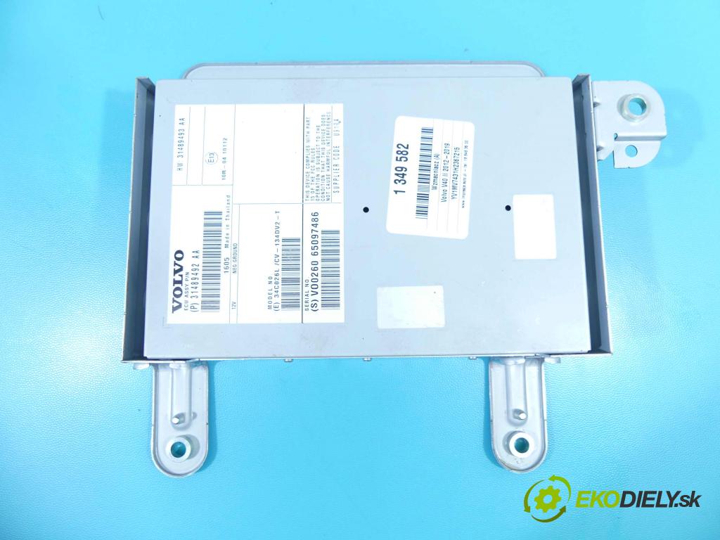 Volvo V40 II 2012-2019 2.0 D2 120 HP manual 88 kW 1969 cm3 5- Zesilovač: P31489492AA (Zosilňovače)