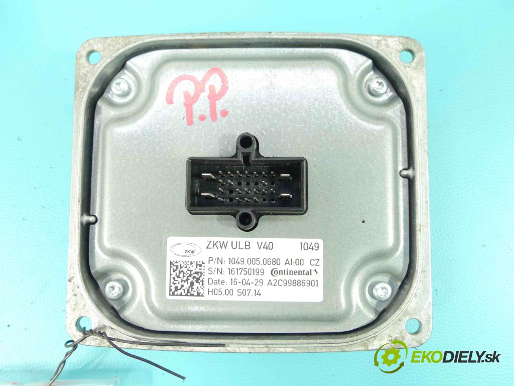 Volvo V40 II 2012-2019 2.0 D2 120 HP manual 88 kW 1969 cm3 5- střídač: xenon A2C99886901 (Riadiace jednotky xenónu)