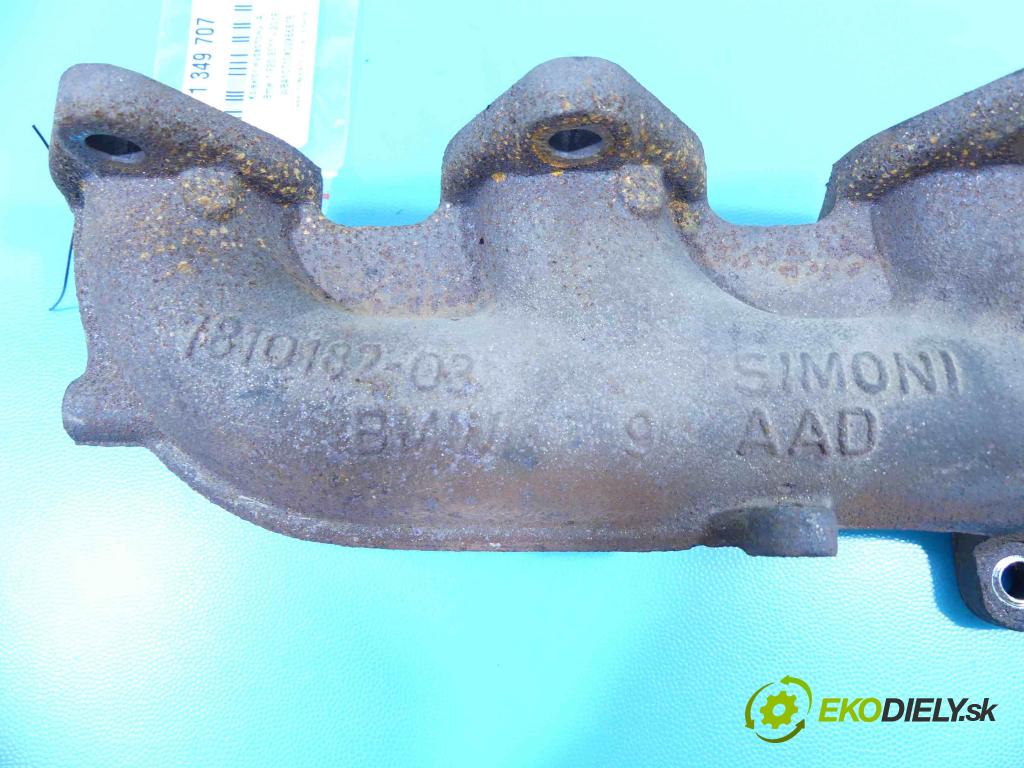 Bmw 1 F20 2011-2019 2.0d 116 hp manual 85 kW 1995 cm3 5- potrubí výfuk 7810182 (Výfukové potrubí)