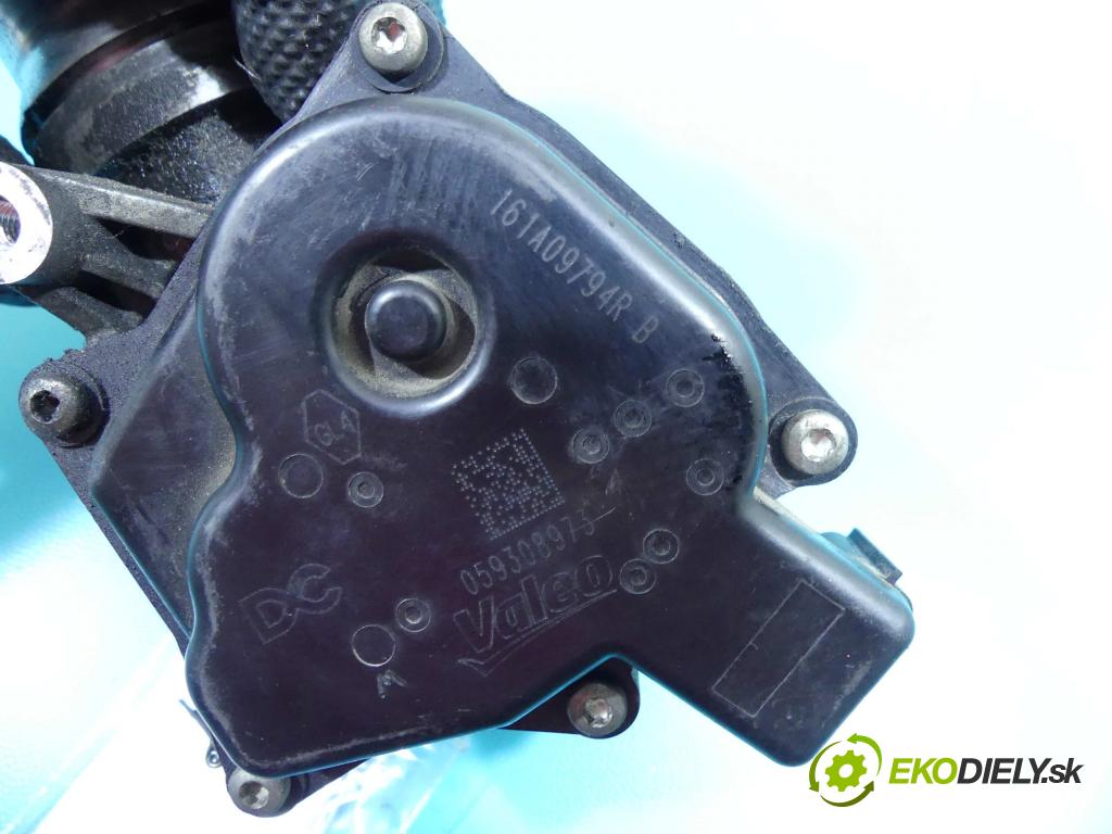 Renault Clio IV 2012-2019 1.5 dci 90 HP manual 66 kW 1461 cm3 5- klapka 161A09794R (Škrtiace klapky)