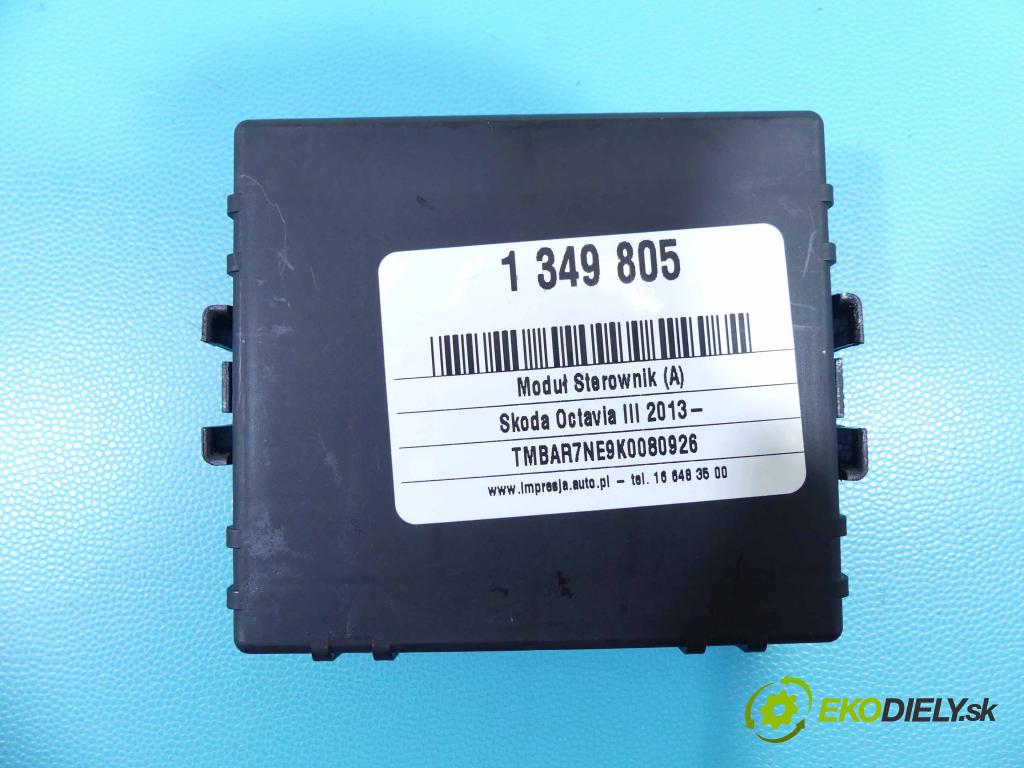 Skoda Octavia III 2013- 1.5 TSI 150 HP manual 110 kW 1498 cm3 5- modul riadiaca jednotka 3Q0907530Q (Ostatné)