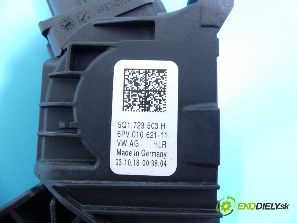 Skoda Octavia III 2013- 1.5 TSI 150 HP manual 110 kW 1498 cm3 5- pedále 5Q1723503H (Pedále)