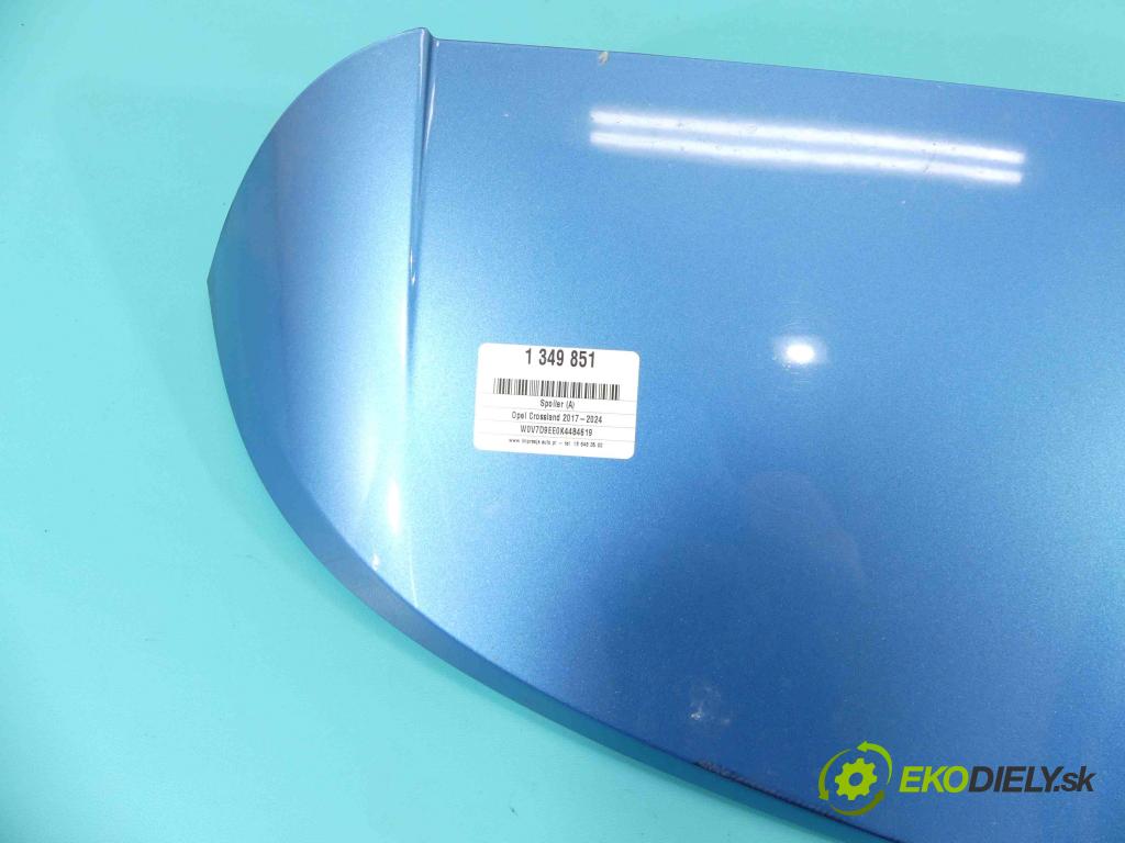 Opel Crossland 2017-2024 1.2 12V 83 HP manual 61 kW 1199 cm3 5- Spoiler: 13481454 (Spoilery)
