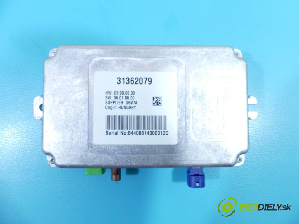 Volvo S60 II 2010-2018 2.0 D3 163 HP automatic 120 kW 1984 cm3 4- modul riadiaca jednotka 31362079 (Ostatné)