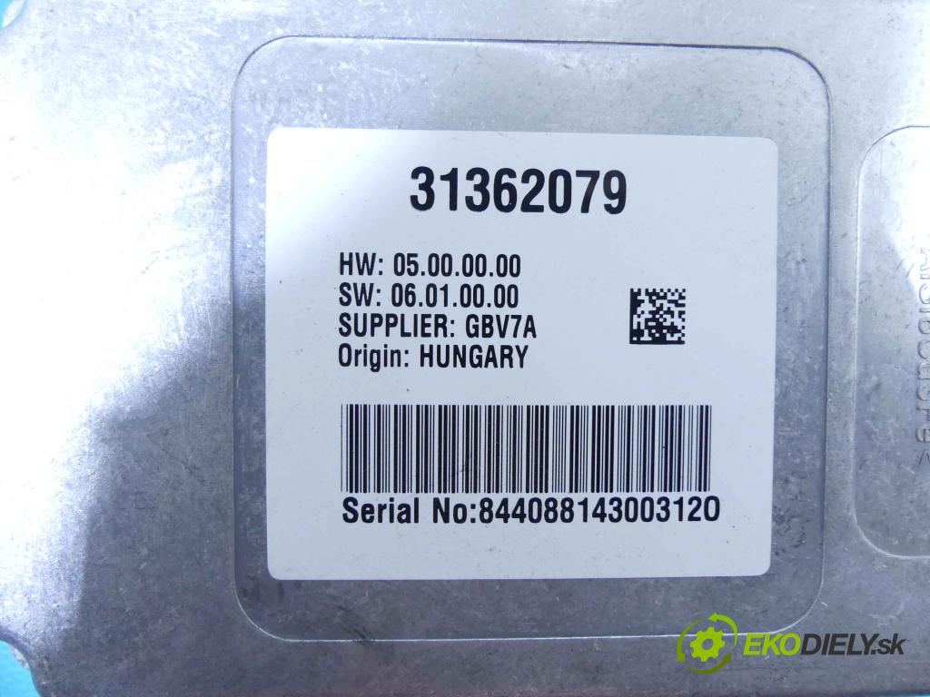Volvo S60 II 2010-2018 2.0 D3 163 HP automatic 120 kW 1984 cm3 4- modul riadiaca jednotka 31362079 (Ostatné)