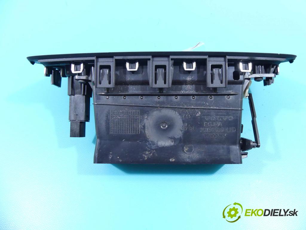 Volvo S60 II 2010-2018 2.0 D3 163 HP automatic 120 kW 1984 cm3 4- Mřížka: kúrenia stredová 30791699 (Mriežky kúrenia (fukáre))