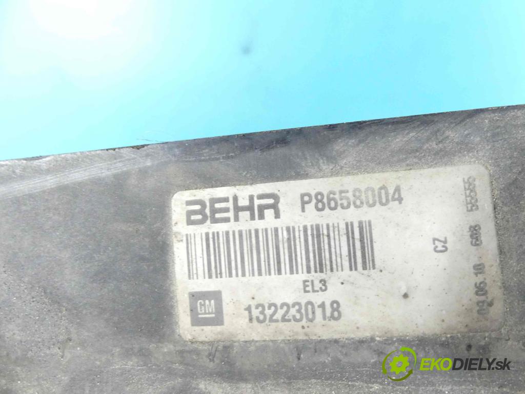 Opel Insignia A 2008-2017 2.0 cdti 131 HP manual 96 kW 1956 cm3 5- Ventilátor chladiča 13223018