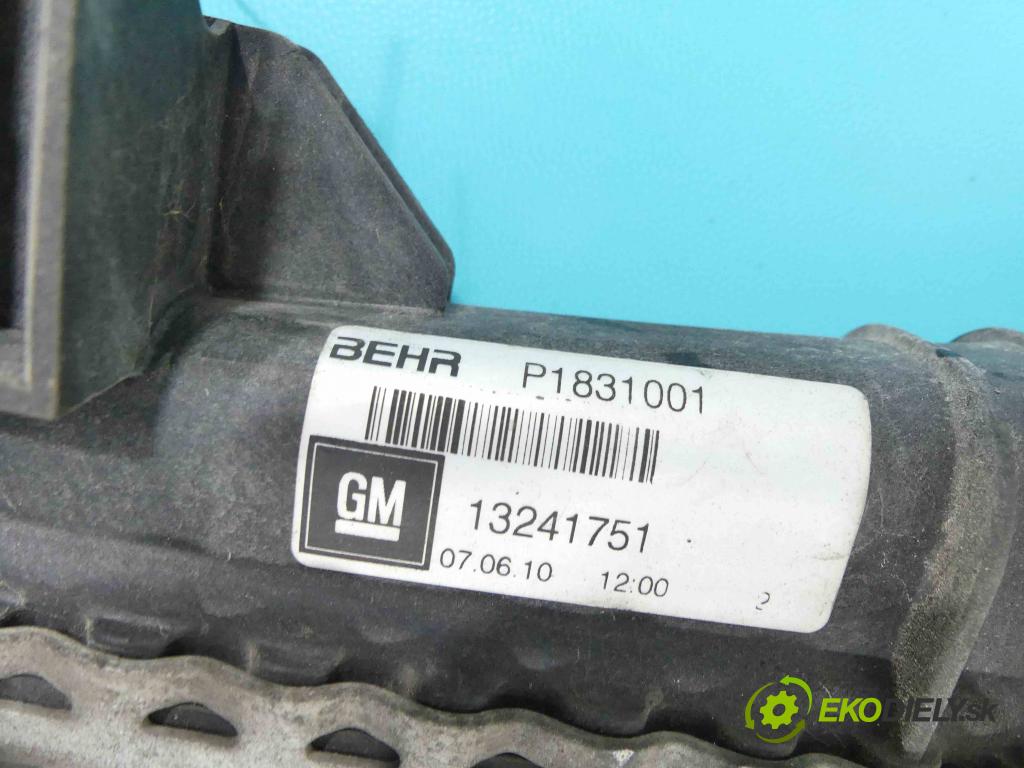 Opel Insignia A 2008-2017 2.0 cdti 131 hp manual 96 kW 1956 cm3 5- Intercooler 13241751 (Chladiče nasávaného vzduchu (intercoolery))