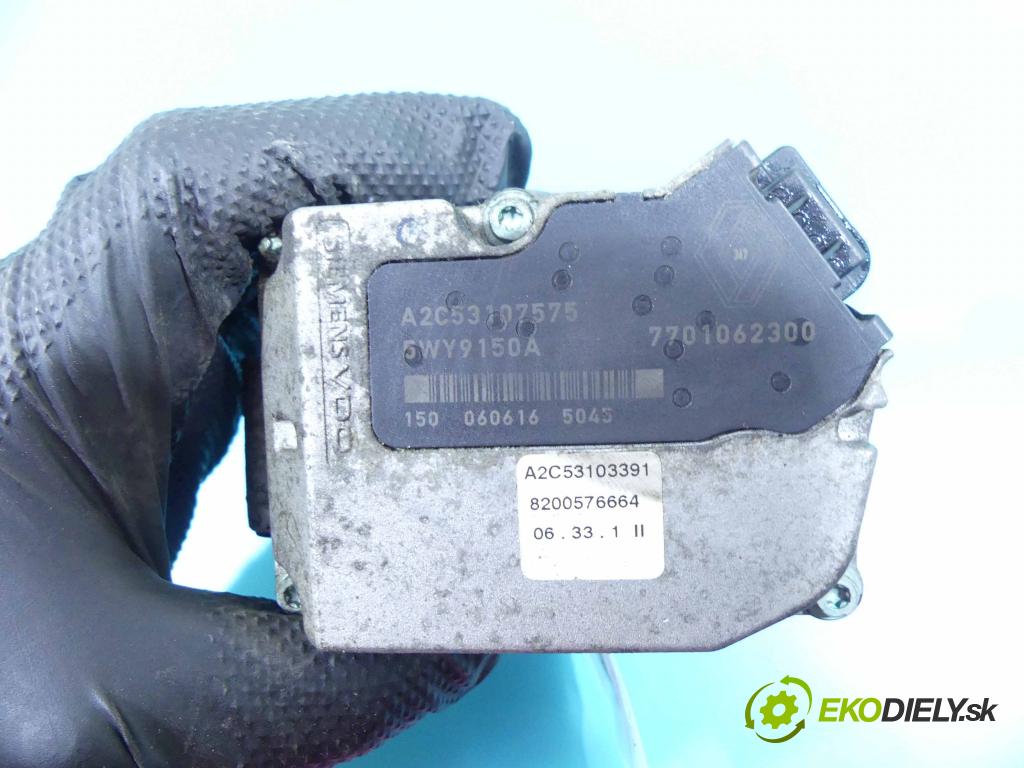 Suzuki Grand Vitara II 2005-2014 1.9 DDiS 129 HP manual 95 kW 1870 cm3 5- klapka A2C53107575 (Škrtiace klapky)