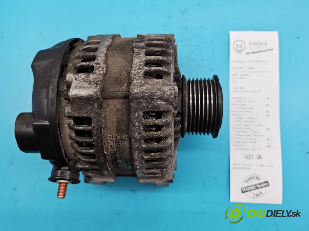 Suzuki Grand Vitara II 2005-2014 1.9 DDiS 129 hp manual 95 kW 1870 cm3 5- Alternator 31400-67J0 104210-4660 (Alternátory)