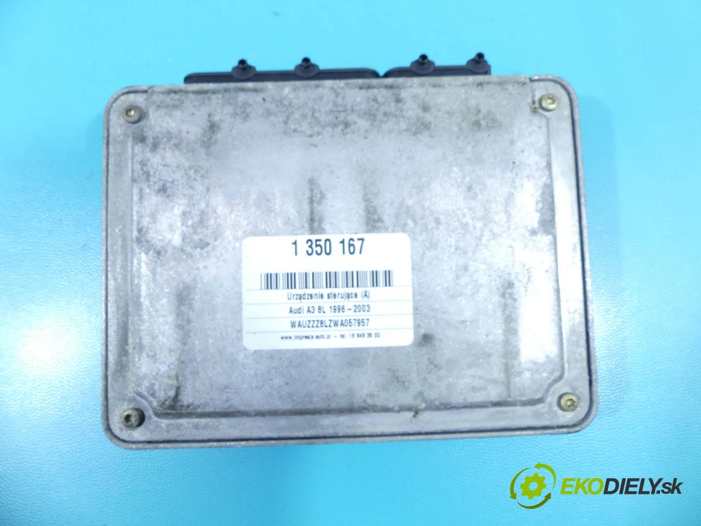 Audi A3 8L 1996-2003 1.9 tdi 110 hp manual 81 kW 1896 cm3 3- řídící jednotka motoru 0281001756