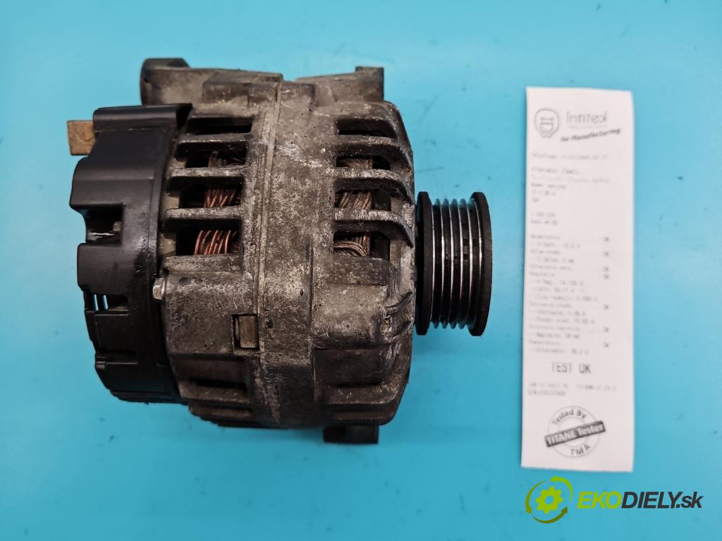 Audi A4 B5 1994-2001 1.8 T 150 hp manual 110 kW 1781 cm3 5- Alternator 06B903016D (Alternátory)