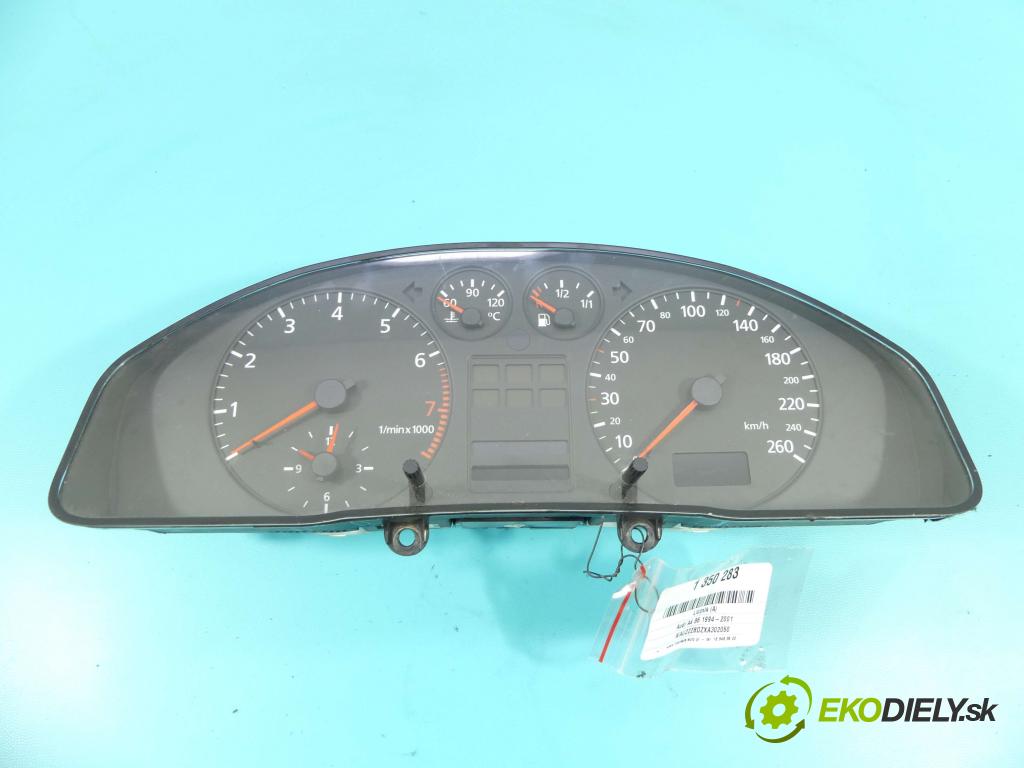 Audi A4 B5 1994-2001 1.8 T 150 HP manual 110 kW 1781 cm3 5- prístrojovka/ budíky 8D0919861H (Prístrojové dosky, displeje)