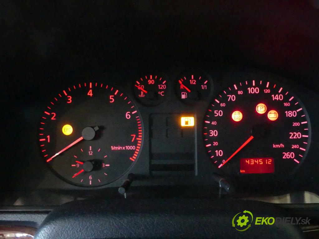 Audi A4 B5 1994-2001 1.8 T 150 HP manual 110 kW 1781 cm3 5- prístrojovka/ budíky 8D0919861H (Prístrojové dosky, displeje)