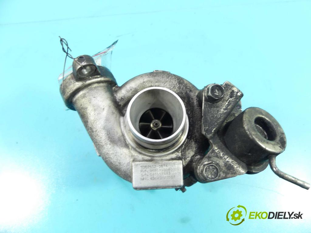 Ford Focus Mk2 2004-2011 1.6 tdci 90 hp manual 66 kW 1560 cm3 3- Turbodmychadlo 49173-07507 (Turbodúchadla (kompletní))