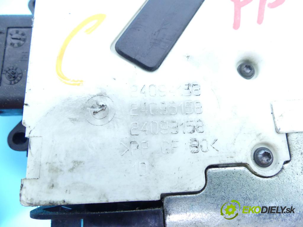 Citroen C4 Grand picasso I 2006-2013 1.6 hdi 109 hp automatic 80 kW 1560 cm3 5- zámek přední pravý 24095158