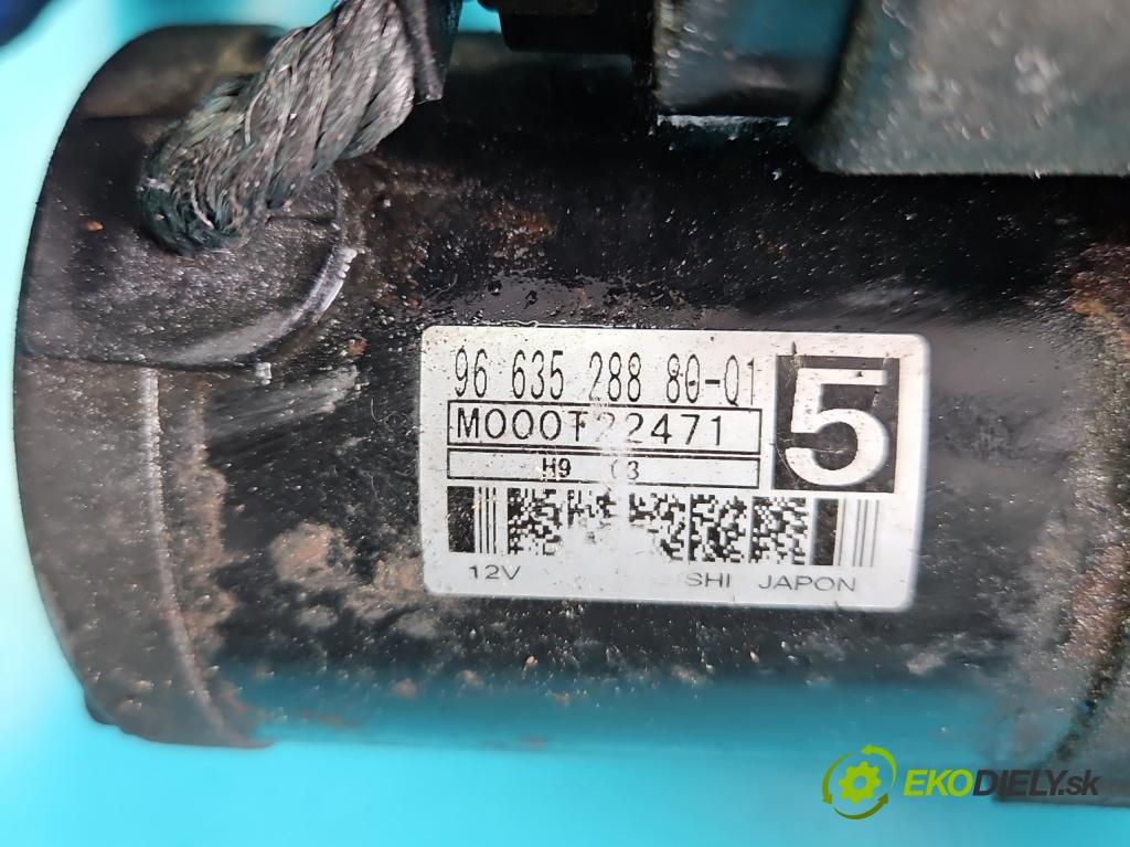 Citroen C4 Grand picasso I 2006-2013 1.6 hdi 109 HP automatic 80 kW 1560 cm3 5- štartér M000T22471 (Štartéry)
