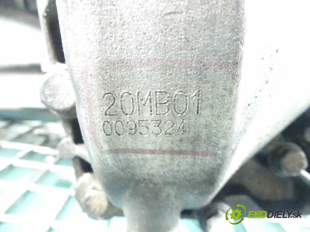 Peugeot 307 2.0 hdi 136 HP manual 100 kW 1997 cm3 5- prevodovka stupeň,rýchlosť manual 20MB01