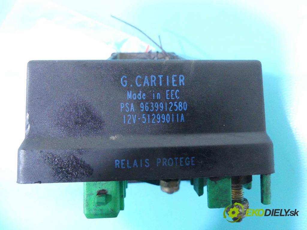 Citroen Xsara Picasso 2.0 hdi 90 HP manual 66 kW 1997 cm3 5- Relé: 9639912580 (Relé)