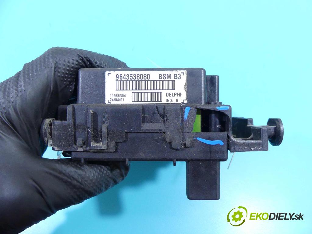 Peugeot 307 1.4 8V 75 HP manual 55 kW 1360 cm3 5- modul riadiaca jednotka 9643538080 (Ostatné)