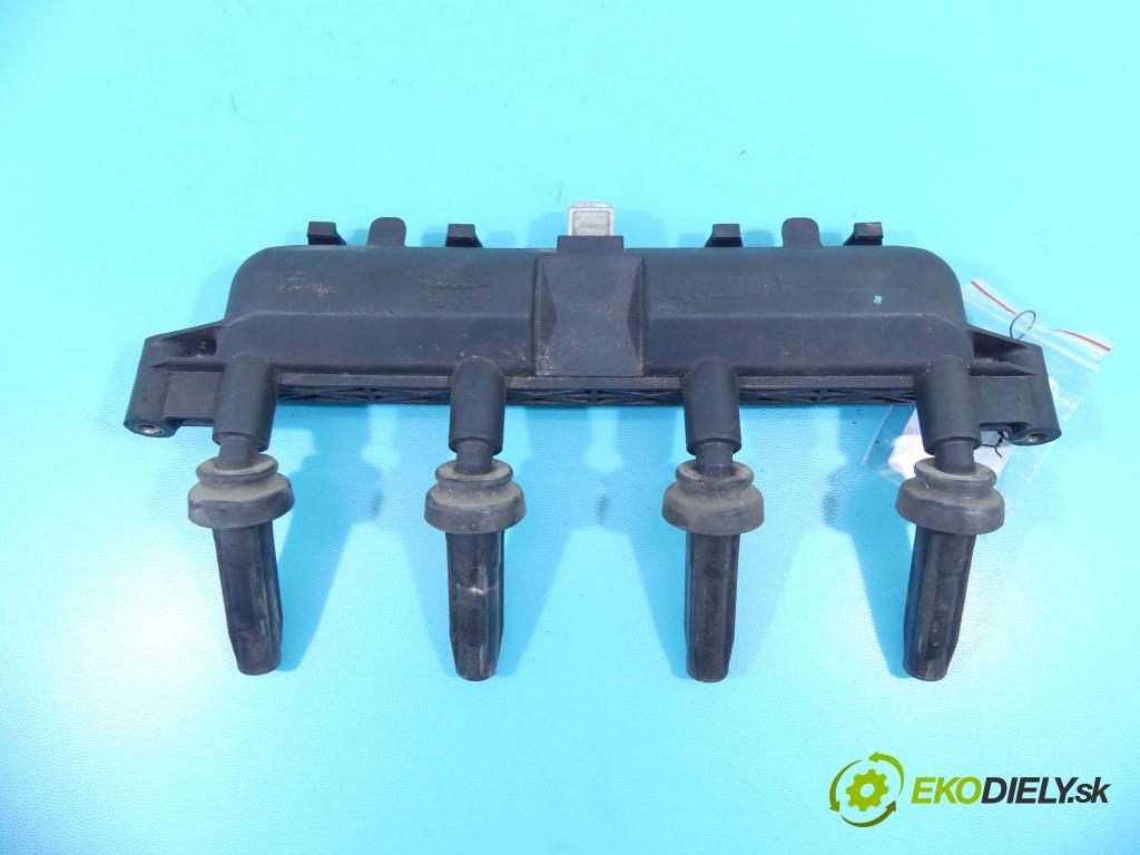 Peugeot 307 1.4 8V 75 HP manual 55 kW 1360 cm3 5- cievka zapaľovacia 9635864980 (Zapaľovacie cievky, moduly)