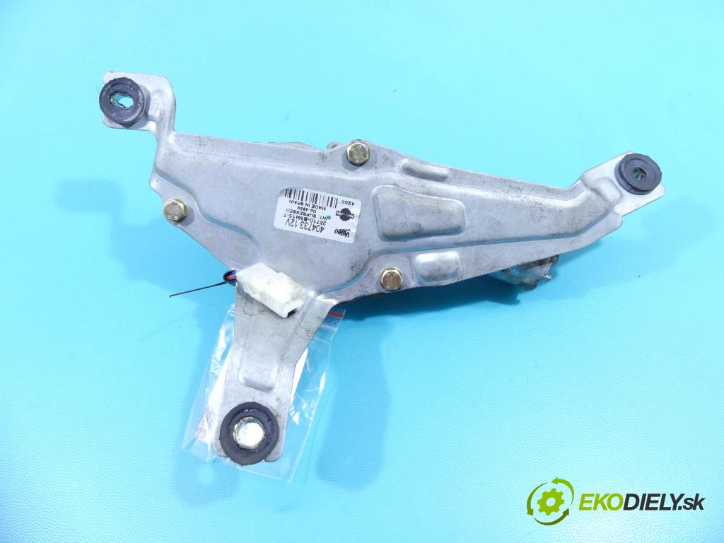 Nissan Almera N16 2000-2006 1.8 16V 114 hp manual 84 kW 1769 cm3 5- motor stěrače zadní 404733