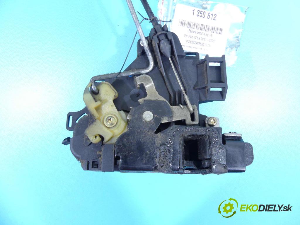 Vw Polo IV 9N 2001-2009 1.2 6V 54 hp manual 40 kW 1198 cm3 3- zámek přední levý 3B1837015