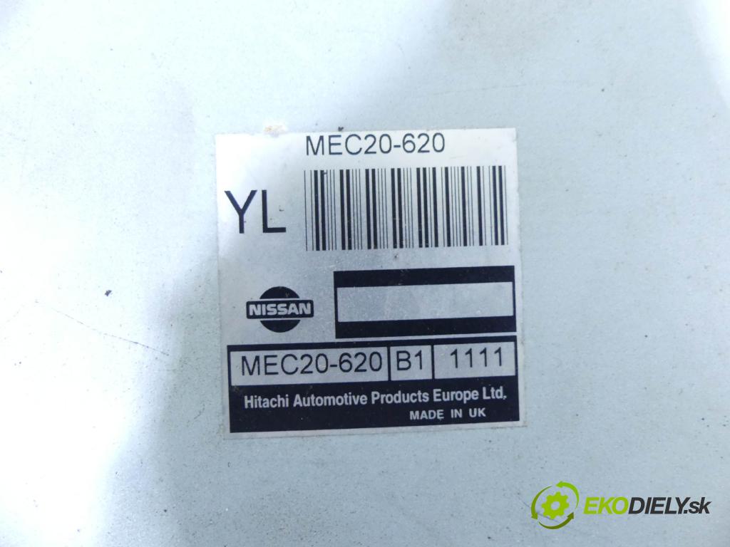 Nissan Almera N16 2000-2006 1.8 16v 114 hp manual 84 kW 1769 cm3 5- řídící jednotka motoru MEC20-620