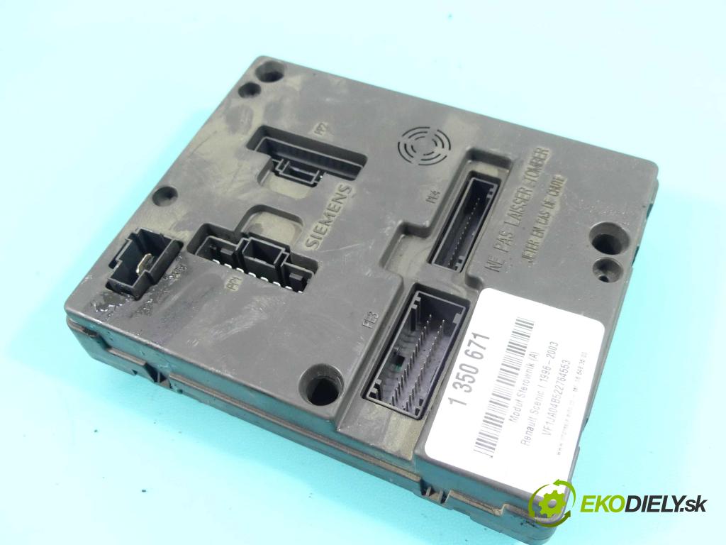 Renault Scenic I 1996-2003 1.6 16V 107 HP manual 79 kW 1598 cm3 5- modul riadiaca jednotka 8200029342A (Ostatné)