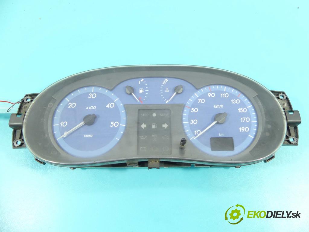 Renault Master II 1998-2010 2.2 dci 90 HP manual 66 kW 2188 cm3 5- prístrojovka/ budíky P8200032765 (Prístrojové dosky, displeje)