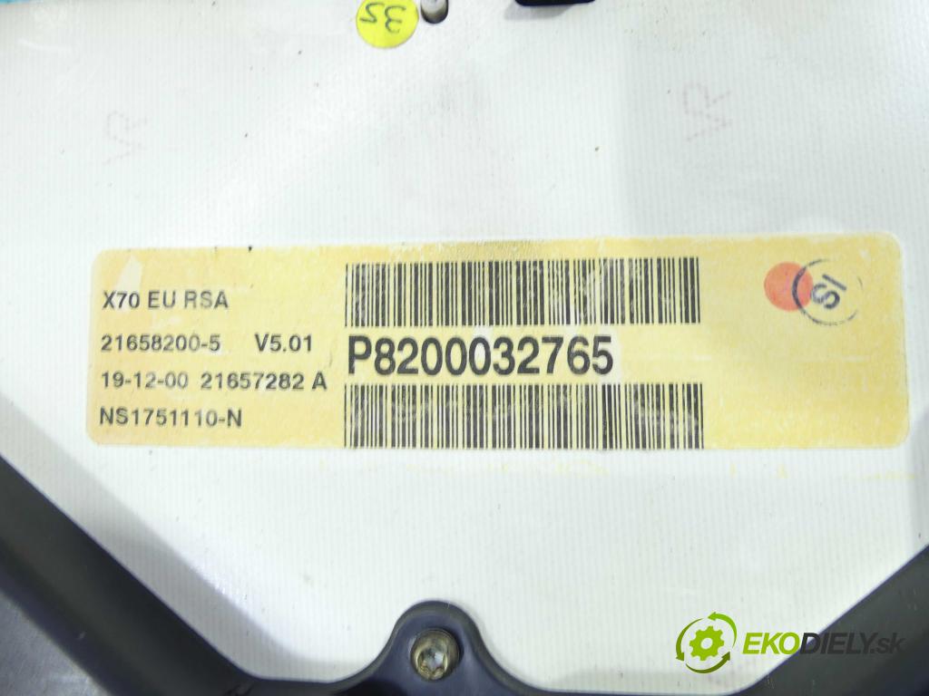 Renault Master II 1998-2010 2.2 dci 90 HP manual 66 kW 2188 cm3 5- prístrojovka/ budíky P8200032765 (Prístrojové dosky, displeje)