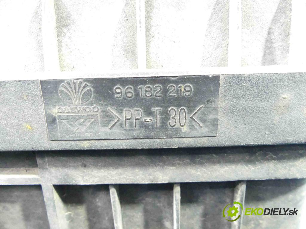 Daewoo Lanos 1.5 8V 86 HP manual 63 kW 1498 cm3 4- obal filtra vzduchu 96182219 (Obaly filtrov vzduchu)