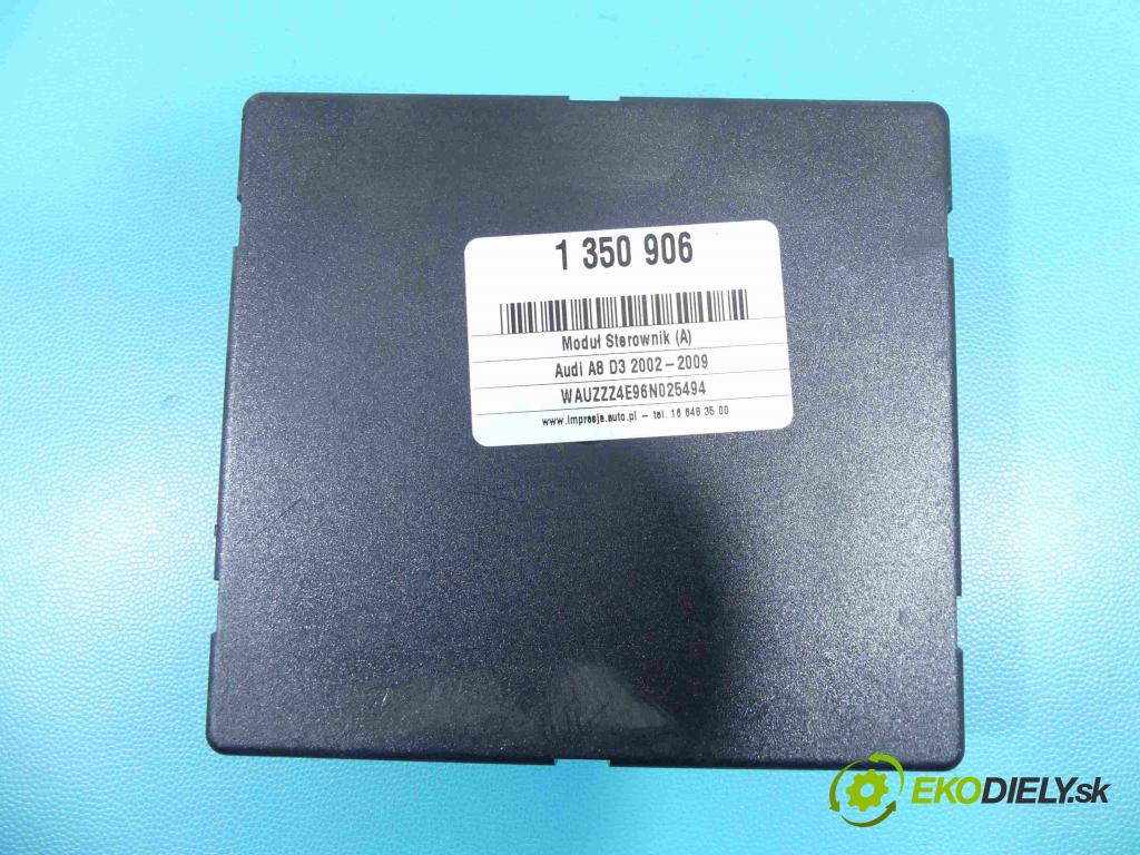 Audi A8 D3 2002-2009 4,2.0 V8 tdi 326KM automatic 240 kW 4134 cm3 4- modul riadiaca jednotka 4E0907289D (Ostatné)